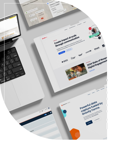 Happy nonprofit volunteer