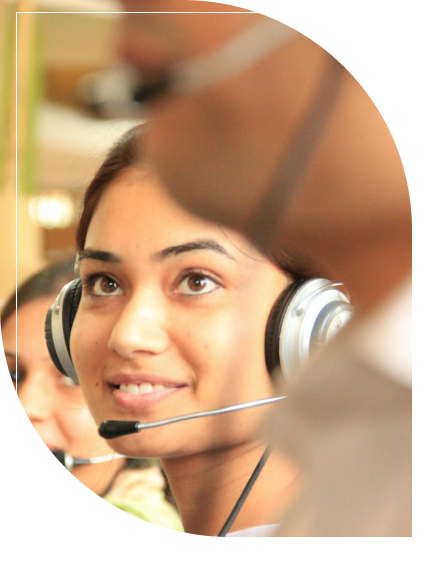 Happy nonprofit volunteer